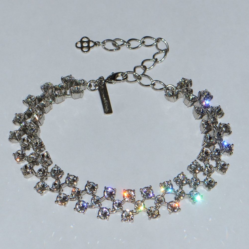 Oscar de la Renta Crystal Choker Necklace